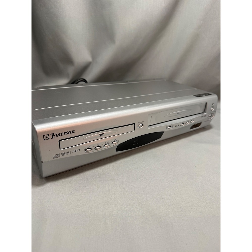 Emerson EWD2203 DVD Player VCR Combo 4-Head Hi-Fi VHS Retro 2003 Vintage Y2K